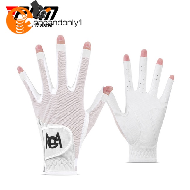 1 Đôi Găng Tay Đánh Golf Pgm Hở Ngón Chống Trượt Thoáng Khí Thoải Mái