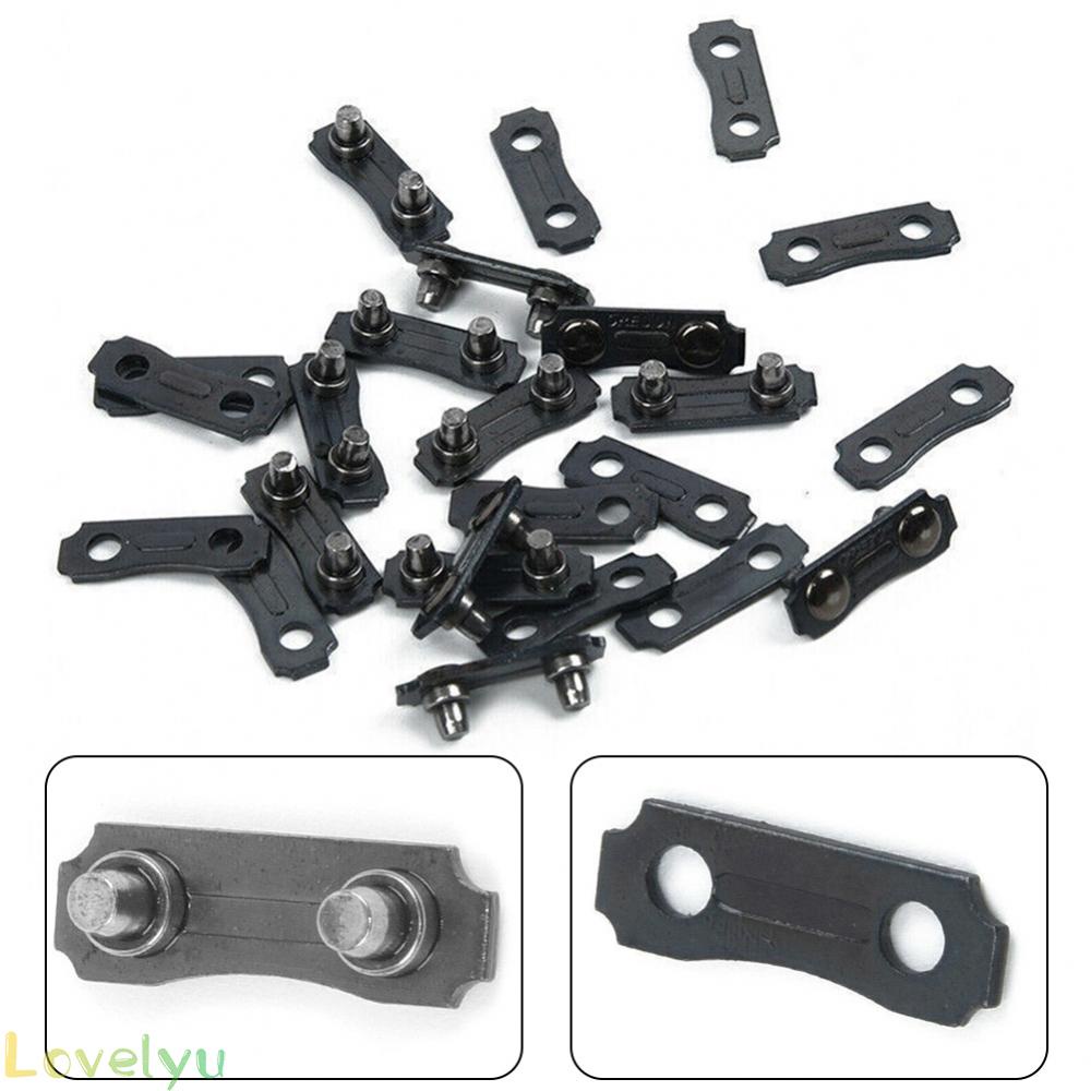⭐READY STOCK ⭐12 Sets Heavy Duty Chainsaw Chain Repair Kits 3/8 LP .050 Inch Links Tie Straps