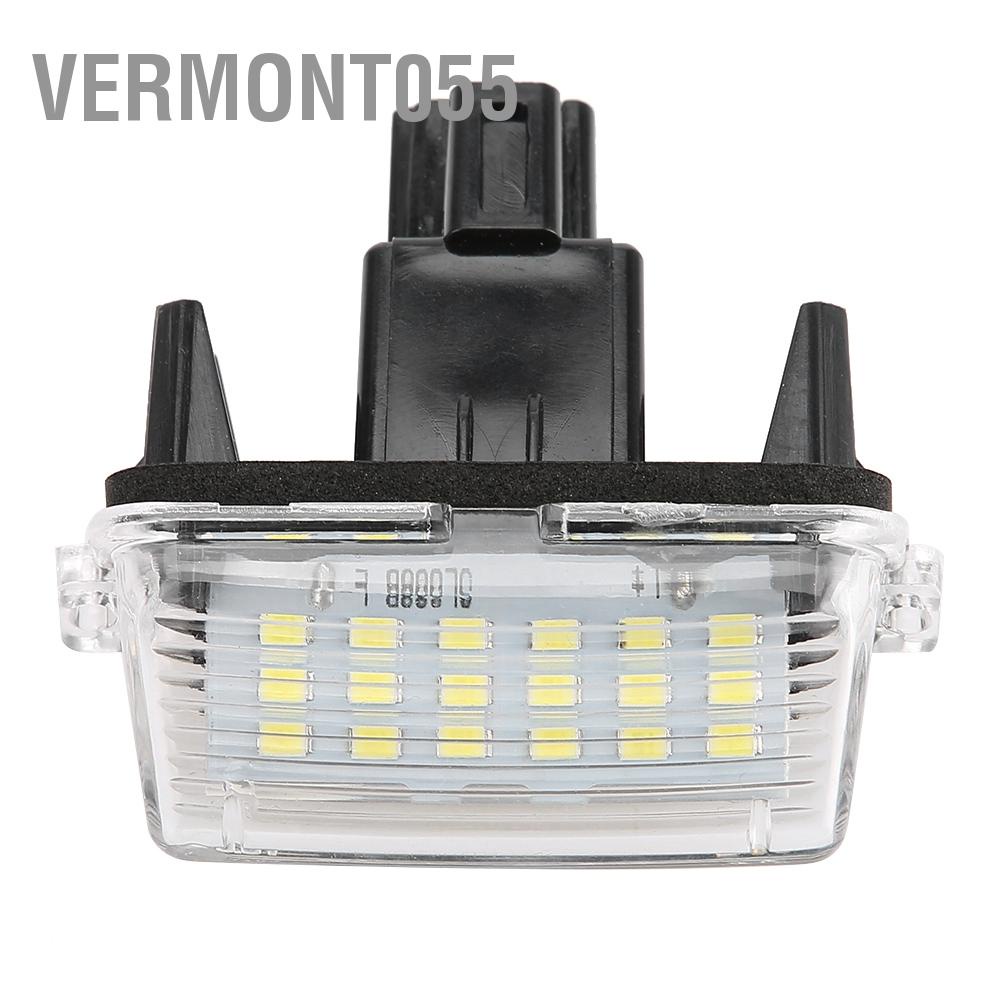 Vermont055 1 Cặp Đèn LED Biển Số Ánh Sáng Phù Hợp Cho Xe Toyota Corolla 2014