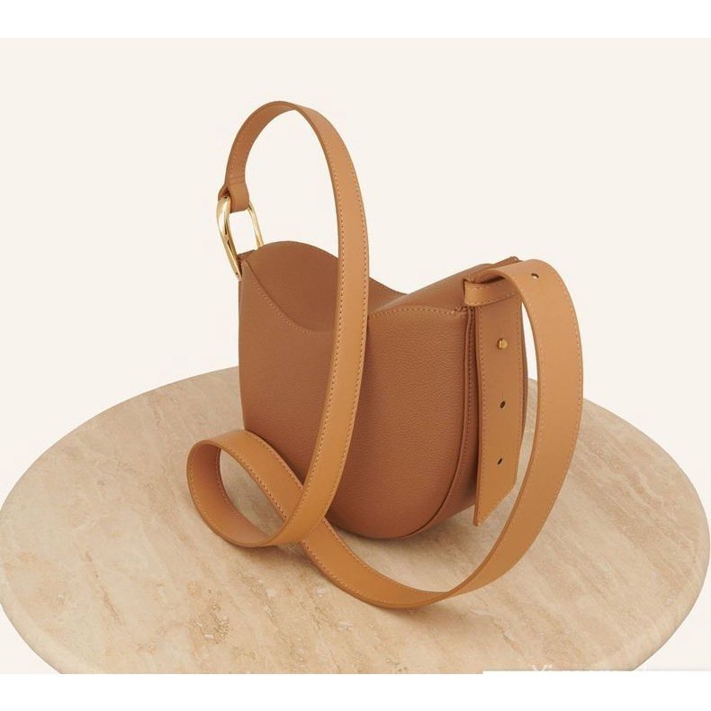 Túi Đeo Chéo Da Thật Thời Trang Cho Nữ