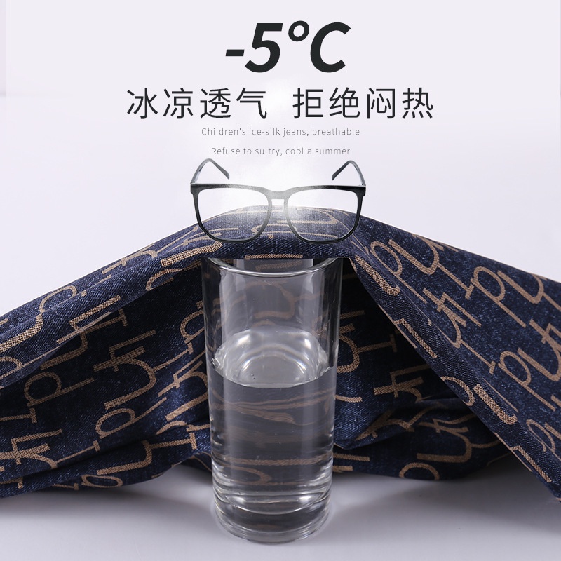 Quần Short Jean Thoáng Khí Thoải Mái Phong Cách Hàn Quốc Cho Bé 70-150cm
