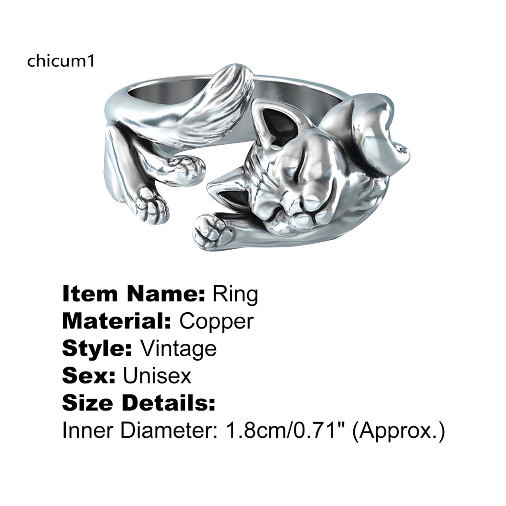 Nhẫn Dạng Hở Phong Cách Vintage Thời Trang Dự Tiệc