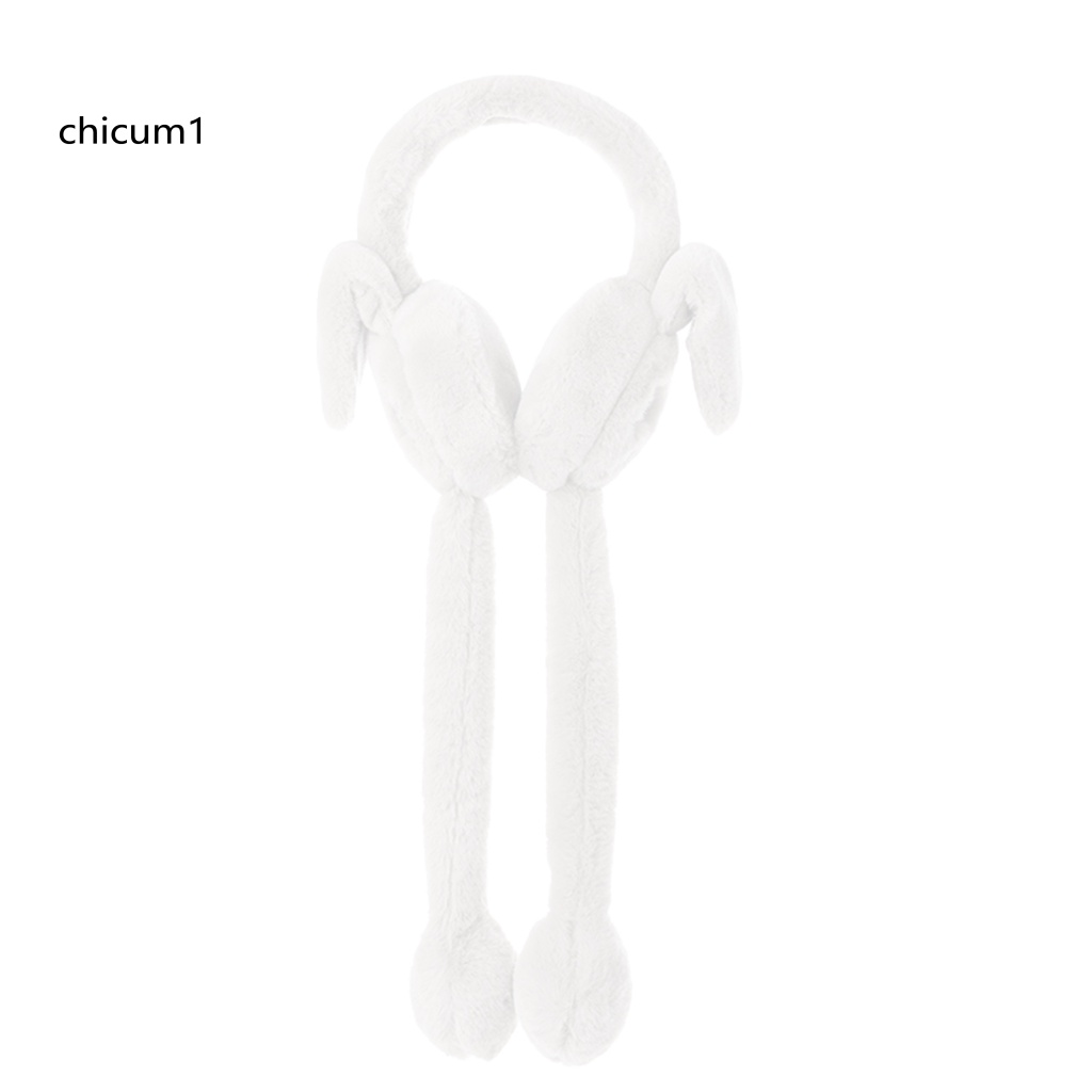 Chụp Tai Giữ Ấm Chống Lạnh Hình Thỏ Dễ Thương