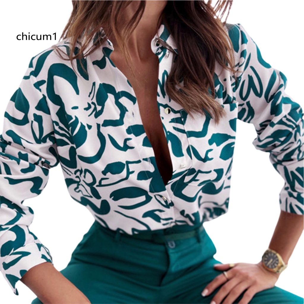 Áo Sơ Mi Tay Dài Kẻ Sọc In Họa Tiết Ngựa Vằn Quyến Rũ Thời Trang Mùa Thu Cho Nữ