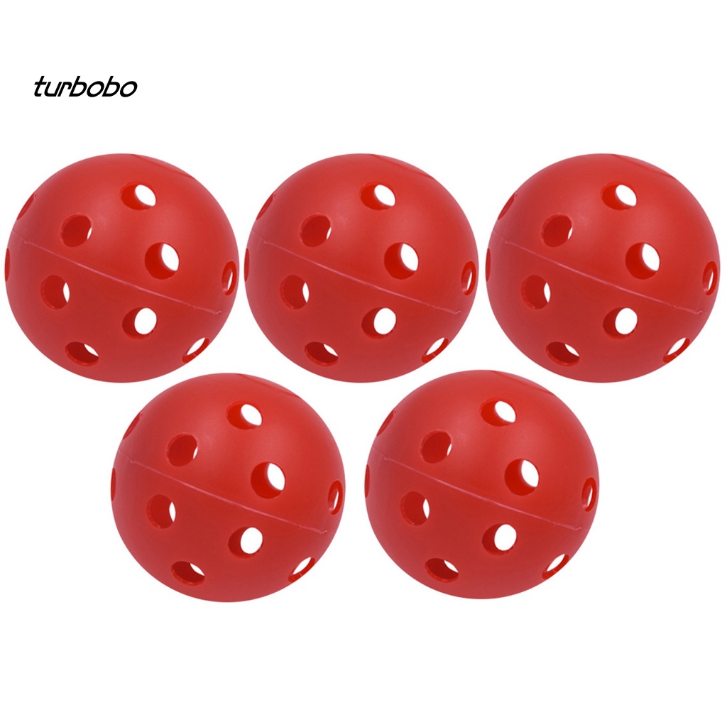 Set 5 Bóng Golf Rỗng 90mm Hỗ Trợ Luyện Tập Trong Nhà