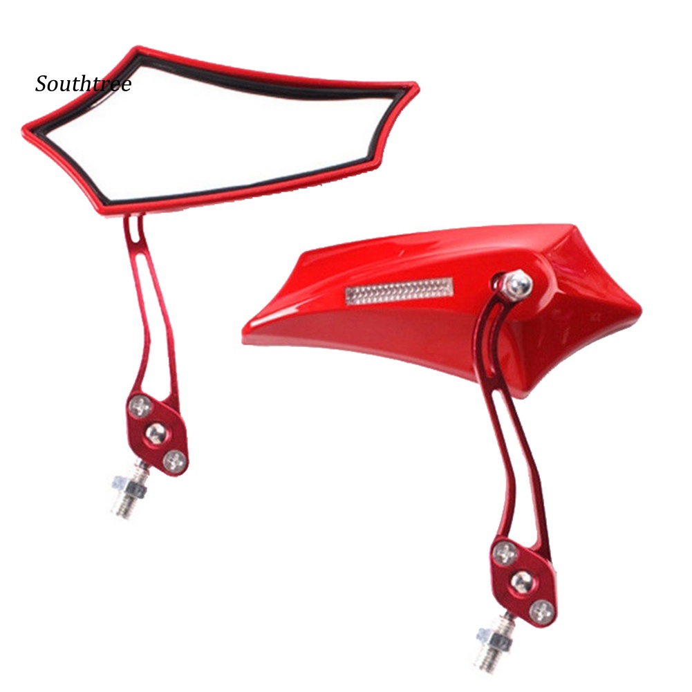 Set 2 Gương Chiếu Hậu Bằng Hợp Kim Nhôm Thông Dụng Cho Xe Máy