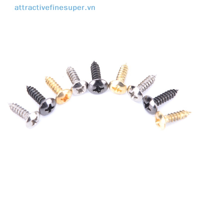 Bộ 50 Ốc Vít 3mm Bảo Vệ Cho Miếng Gảy Đàn Guitar Điện