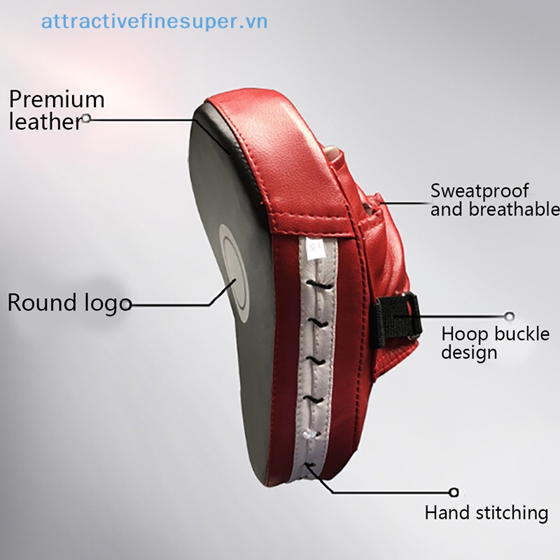 Set 2 Đệm Găng Tay Đấm Bốc / Taekwondo / Muay Thái Bằng Xốp PU