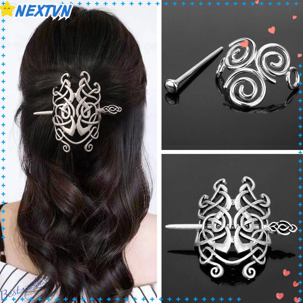 NEXTVN Phụ Kiện Giá Đỡ Trâm Cài Tóc Phong Cách Gothic