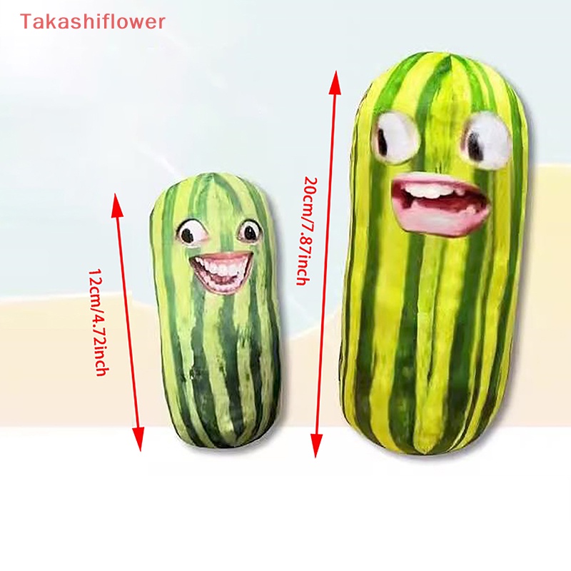 Móc Khóa Búp Bê Nhồi Bông Hình Trái Cây Vui Nhộn