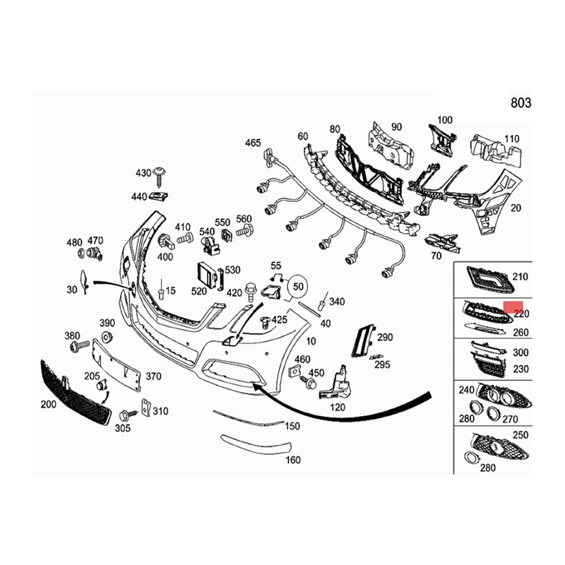 Set 2 Vỏ Bọc Đèn Sương Mù Phía Trước 2 Món Cho Xe Hơi 2128851753 2128851853 Phụ Tùng Thay Thế Dành Cho Mercedes-Benz W212 AMG E350 E400 E550 2010-2013