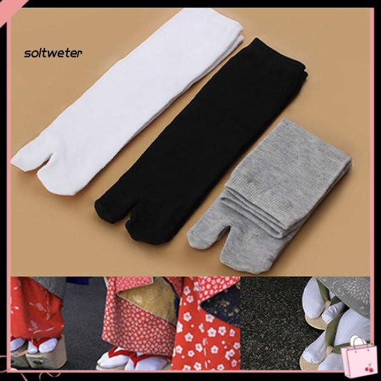 1 Đôi Tất Xỏ Ngón Phong Cách Kimono Nhật Bản Cho Nam Nữ