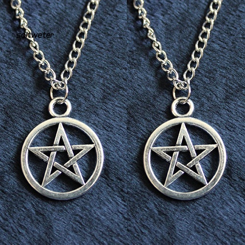 Set 2 Vòng cổ Mặt Ngôi Sao Năm Cánh Thời Trang Unisex