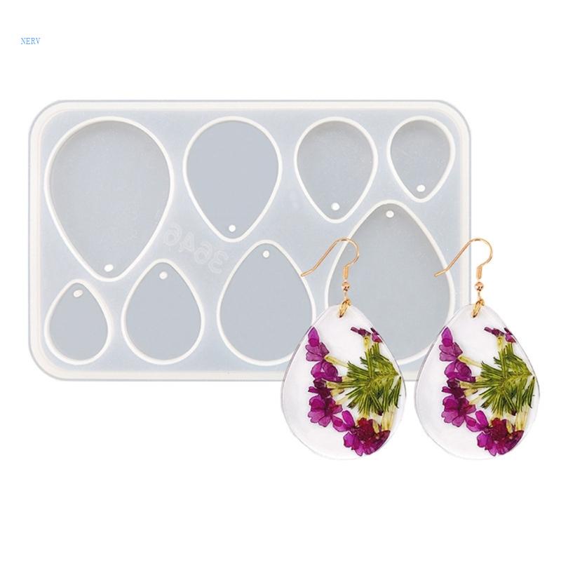 Khuôn Silicone Làm Mặt Trang Sức Khuyên Tai DIY