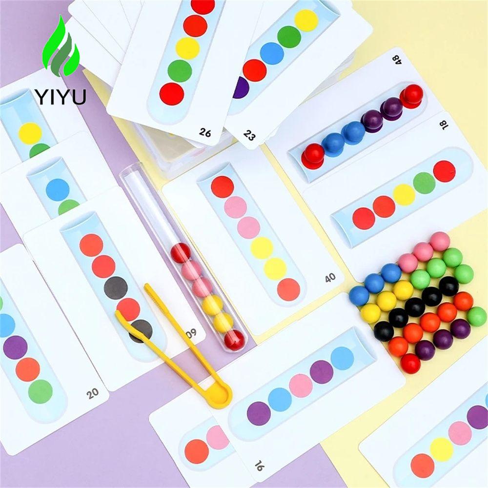 YIYU Đồ Chơi Ống Nghiệm Giáo Dục Theo Phương Pháp Montessori Cho Bé