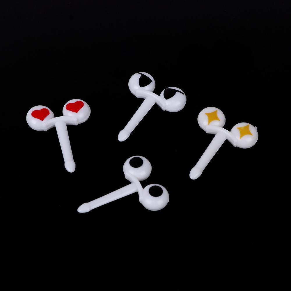 YIYU Nĩa Ăn Trái Cây Hình Cá Bằng Nhựa