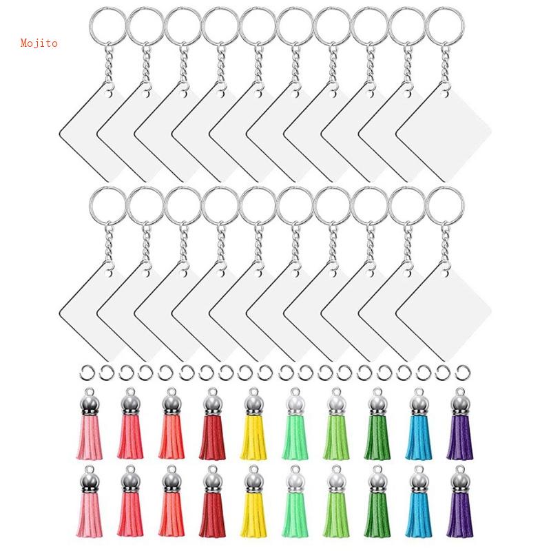 Set 80 Móc Khóa Nhỏ Xinh Trang Trí Giáng Sinh