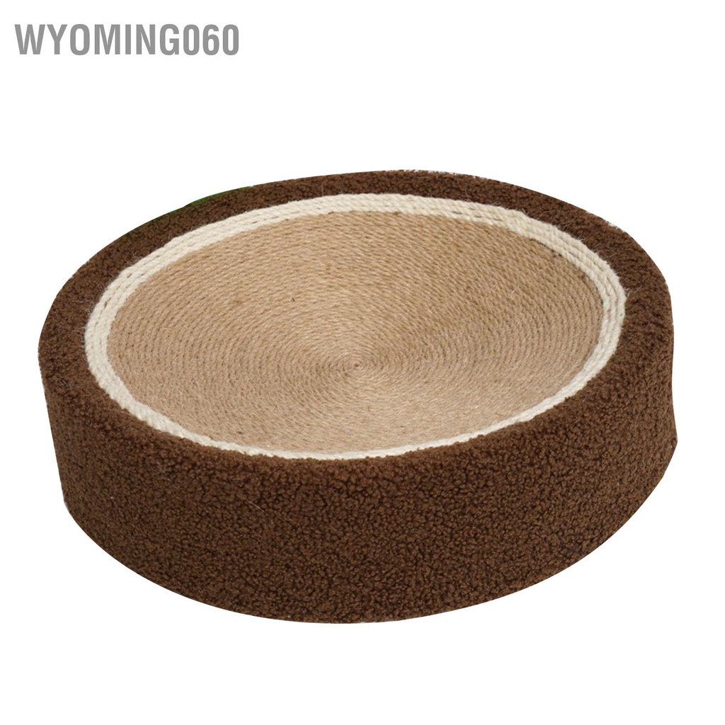 Wyoming060 Bát cào mèo tròn Chống trầy xước Salu thoải mái kéo dài Giường để giải trí nghỉ ngơi