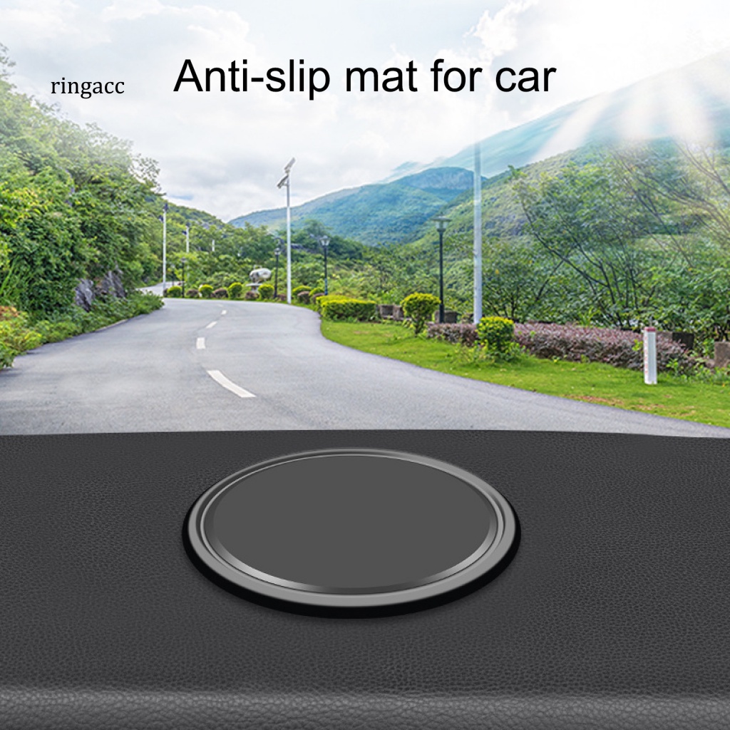 Rga Thảm Lót Nước Hoa Hình Tròn Chống Trượt Giặt Được Trang Trí Xe Hơi