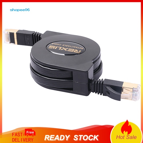 Dây Cáp Xoắn Nối Mạng 66 / 49 / 33 Ft Cat 7 Cat 6