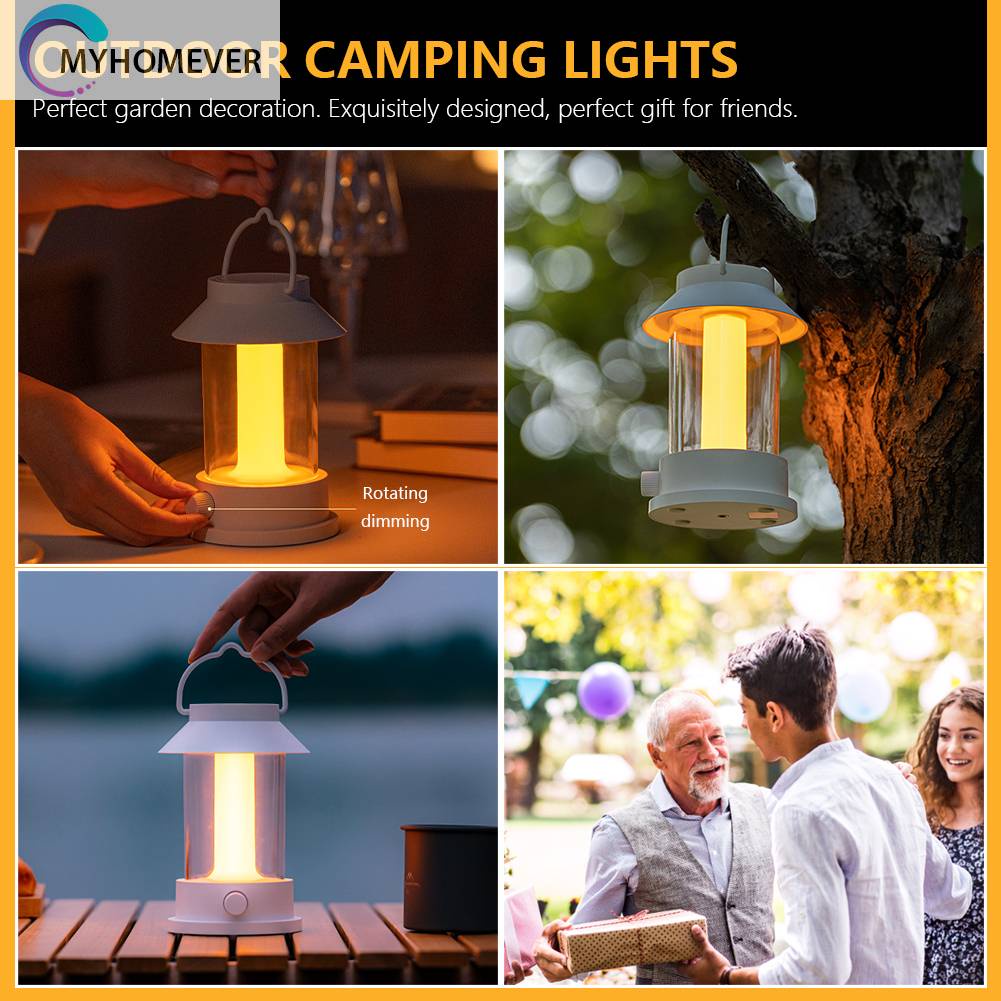 Đèn Cắm Trại 10000mAh Kèm Cáp Sạc