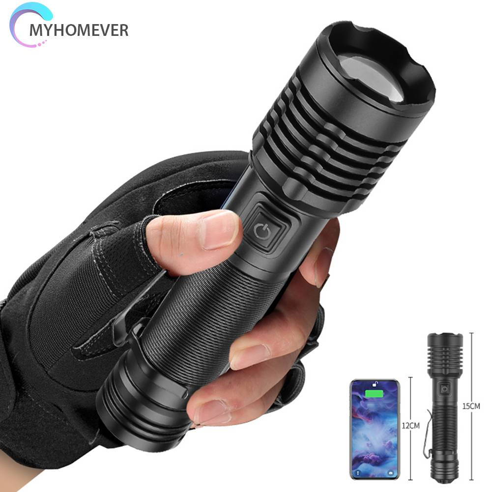 Đèn Pin XHP50 LED 800LM IPX4 5 Chế Độ Sáng, Chống Thấm Nước