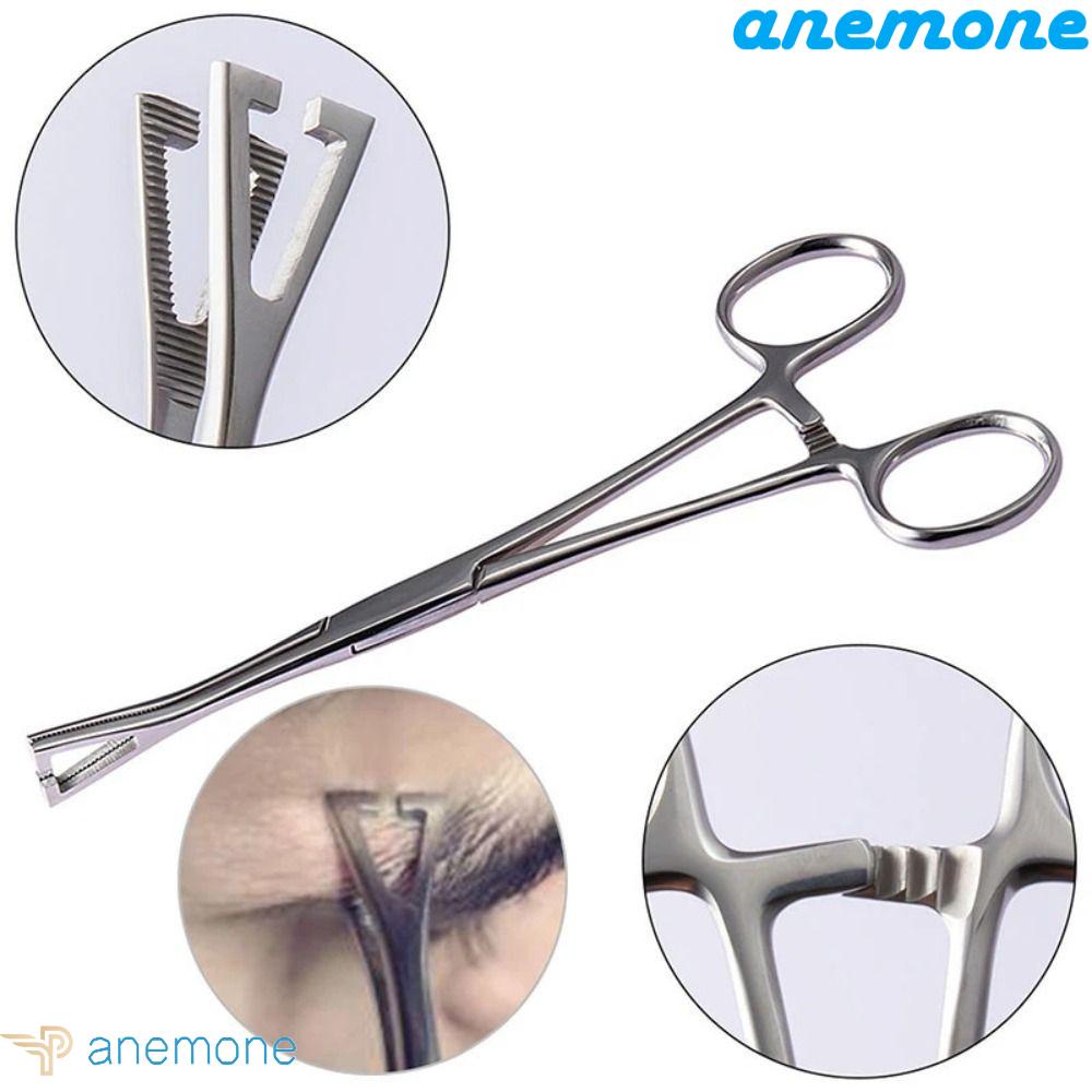 ANEMONE Kẹp Bấm Khuyên Tai Bằng Thép Không Gỉ Hình Tam Giác