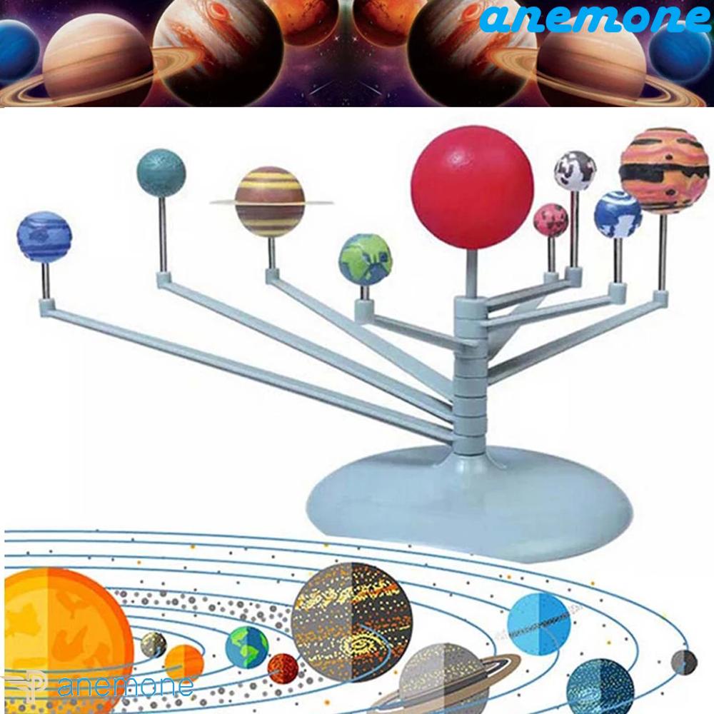 ANEMONE Hệ Thống Năng Lượng Mặt Trời Đồ Chơi Lắp Ráp Cho Bé