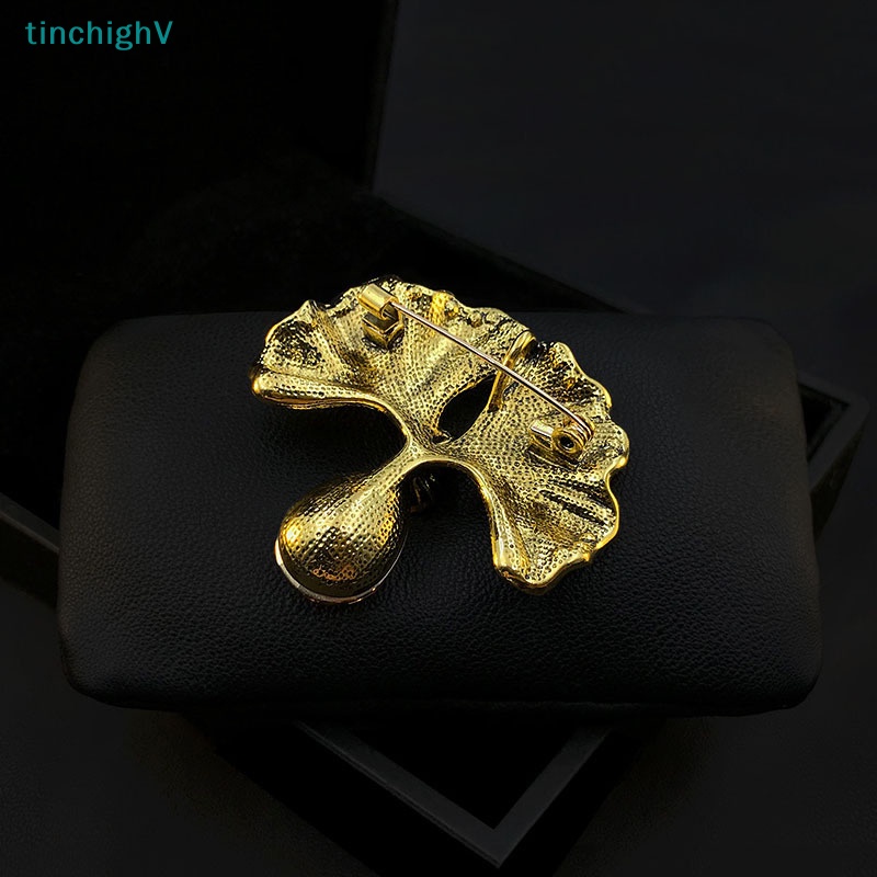 [TinchighV] Ghim Cài Áo Đính Pha Lê Thời Trang Vintage Cho Nữ