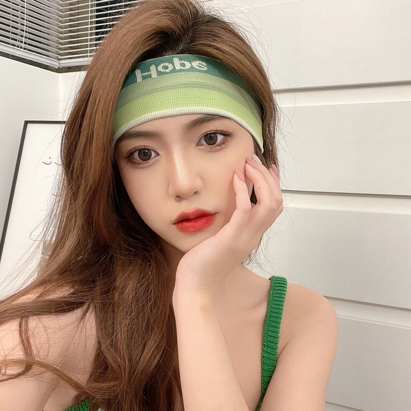 Băng Đô Thể Thao Dệt Kim Co Giãn Nhiều Màu Sắc