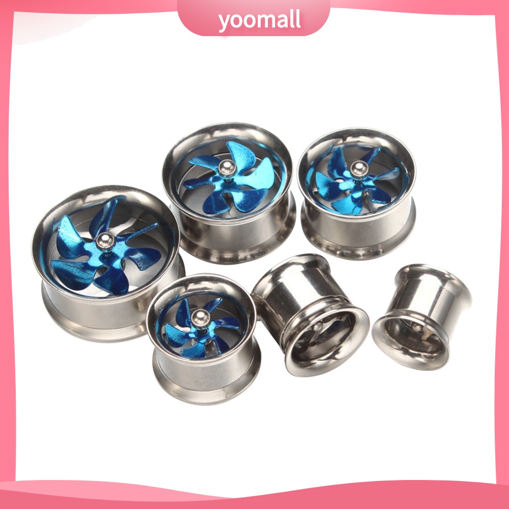 1 Khuyên Nong Tai Hình Cối Xay Gió Bằng Thép Không Gỉ 8-20mm