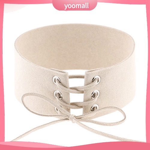 Vòng Choker Da Lộn Giả Thời Trang Cá Tính Cho Nữ