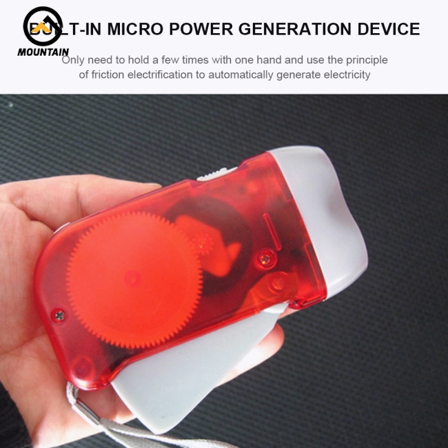 Đèn Pin Led Mini Cầm Tay Kèm Dây Đeo Tiện Dụng Dùng Khi Leo Núi / Cắm Trại