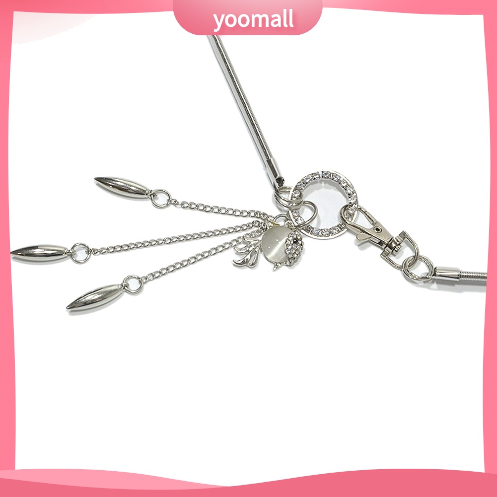 Thắt Lưng Mỏng Đính Đá Quý Nhân Tạo Hình Cá Vàng Cho Nữ