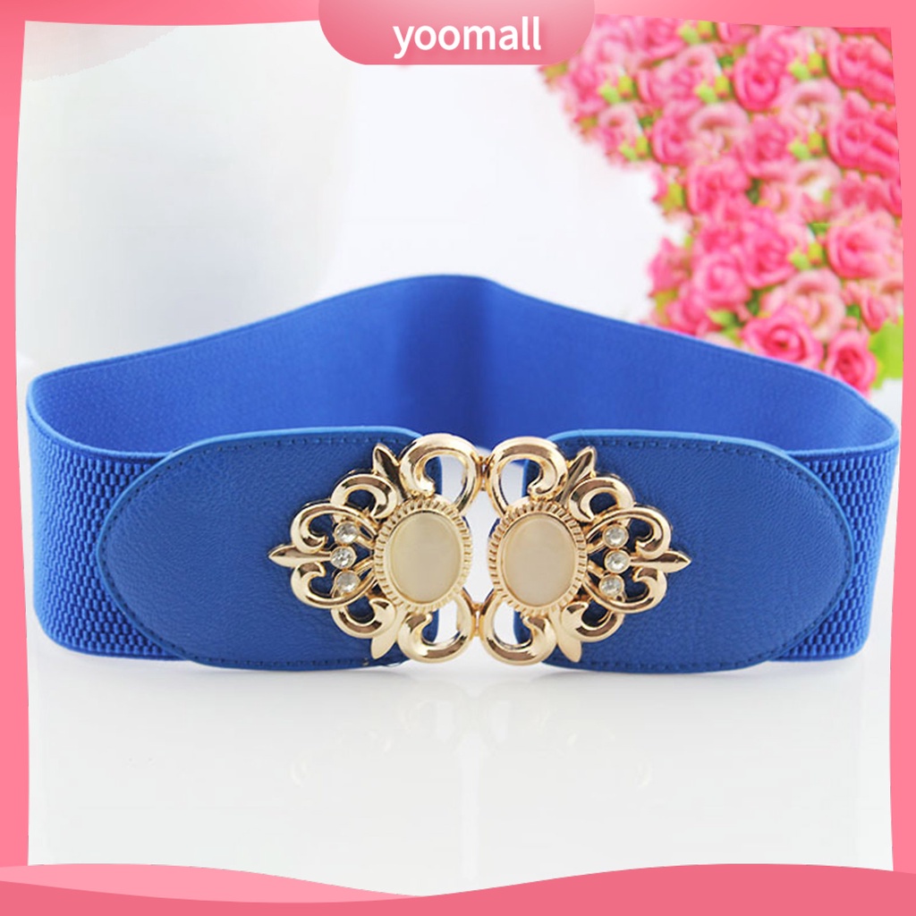 Thắt Lưng Polyester Bản Rộng Có Khóa Cài Co Giãn Tốt Phù Hợp Cho Định Hình Cơ Thể