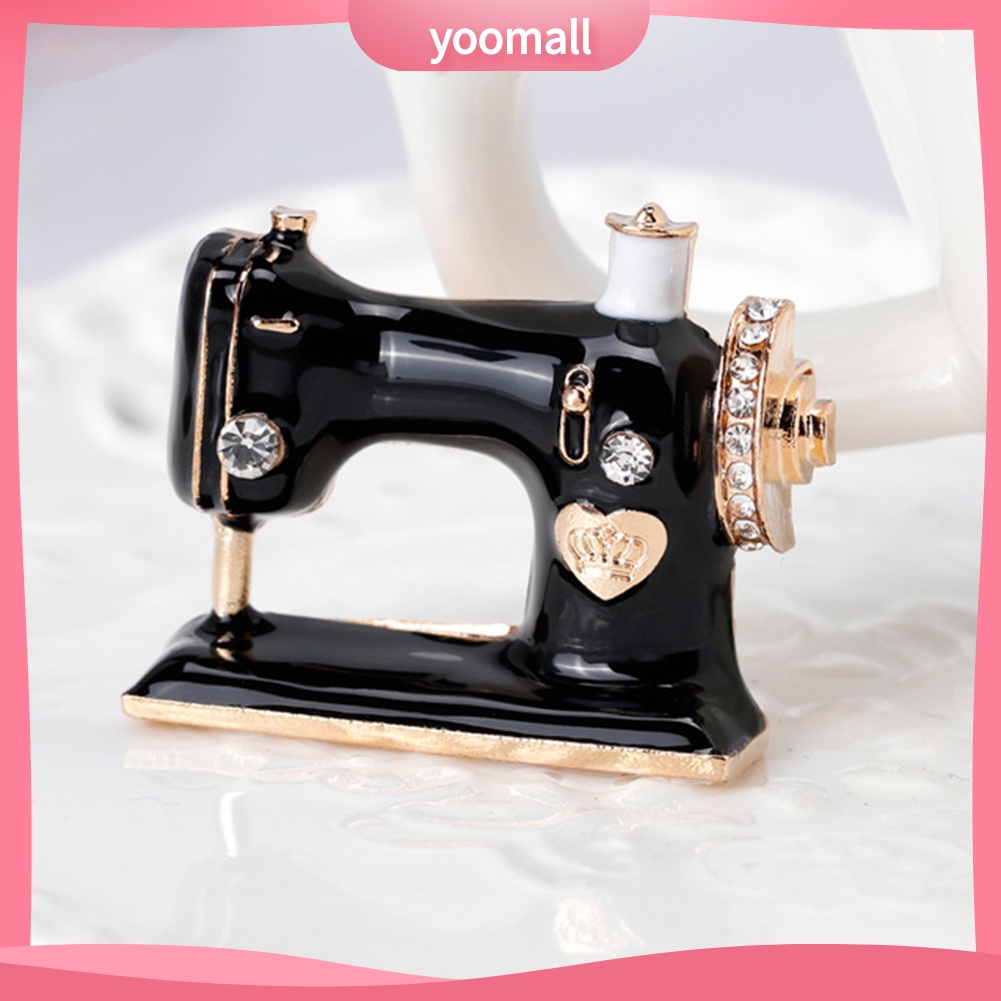 Ghim Cài Áo Hình Máy May Tinh Tế Thời Trang Cho Nữ