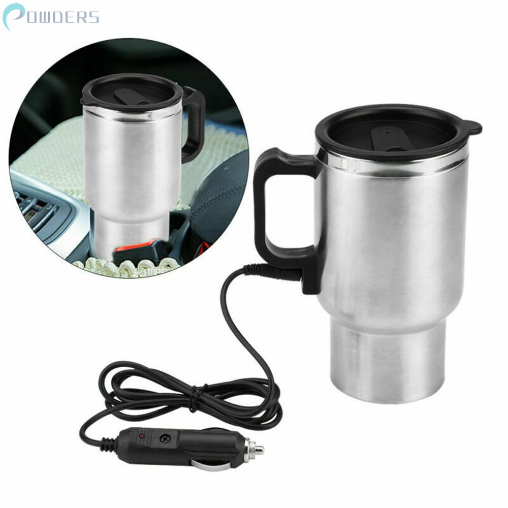 Ấm Đun Nước Bằng Thép Không Gỉ 450ml 12V 120W