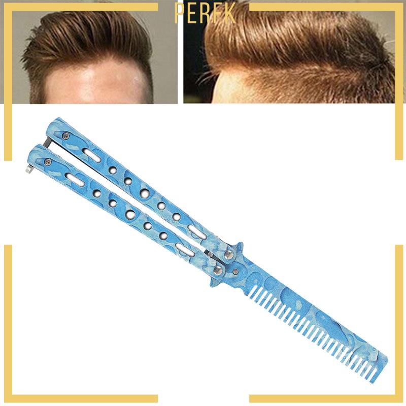 Lược Chải Tóc Có Thể Gấp Lại Hỗ Trợ Luyện Tập Làm Tóc Cho Người Mới Bắt Đầu