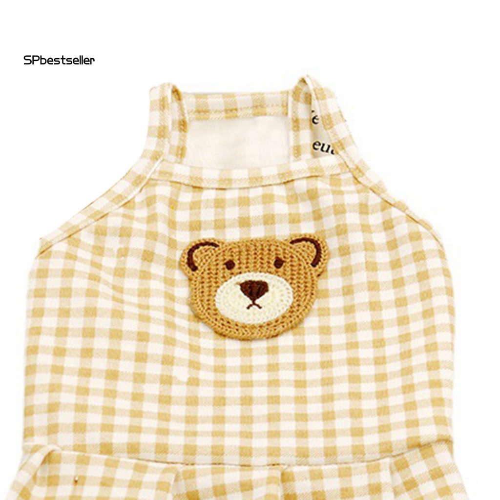 Áo Sweater In Họa Tiết Gấu Hoạt Hình Bảo Vệ Cho Thú Cưng