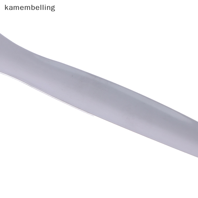 Kamembelling Set 2 Dụng Cụ Nạo Lưỡi Bằng Thép Không Gỉ Loại Bỏ Hơi Thở Chăm Sóc Răng Miệng