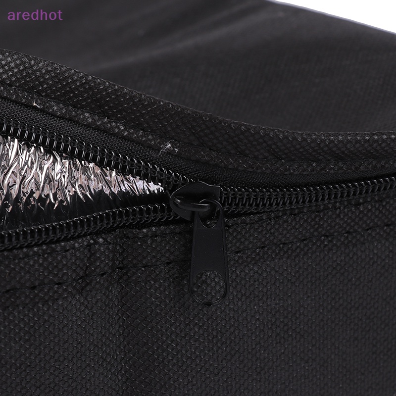 1 Túi Đựng Bánh Pizza Màu Đen Giữ Nhiệt Chống Thấm Nước Có Thể Gấp Gọn Tiện Dụng Mới