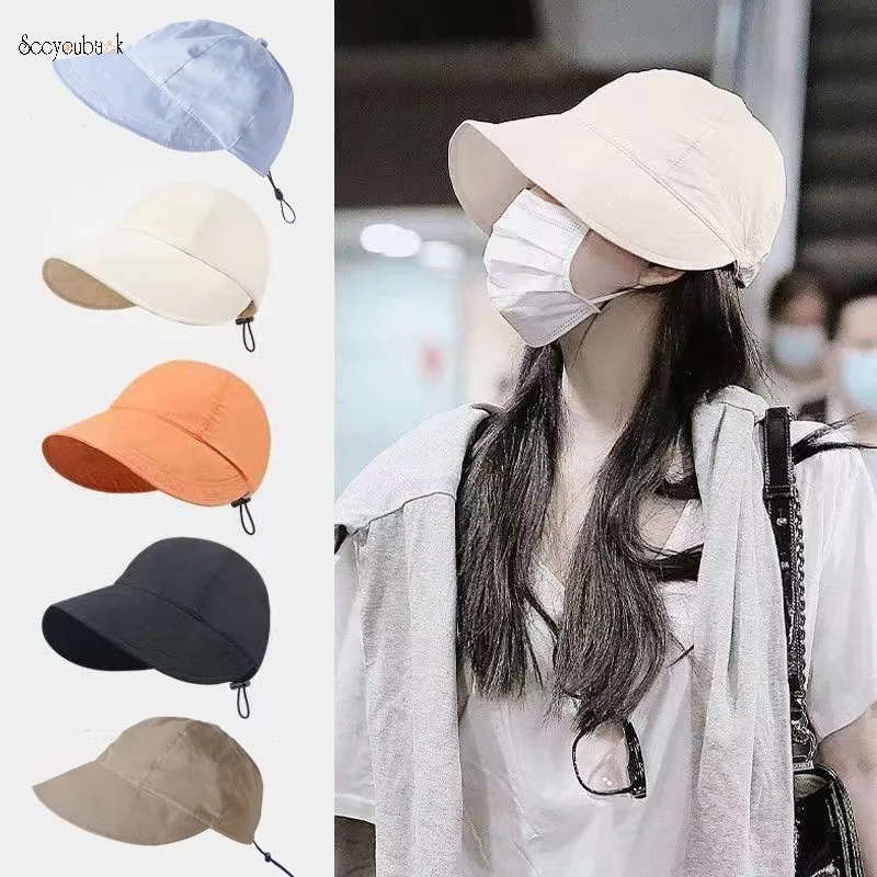 Nón Tai Bèo Dây Rút Chống Nắng Mau Khô Thời Trang Cho Nam Và Nữ