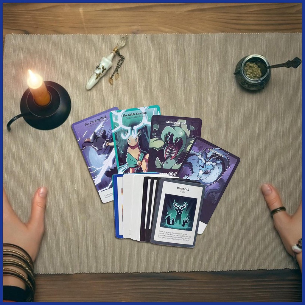 Bộ Thẻ Trò Chơi Tiếng Anh Here to Slay Cho Gia Đình