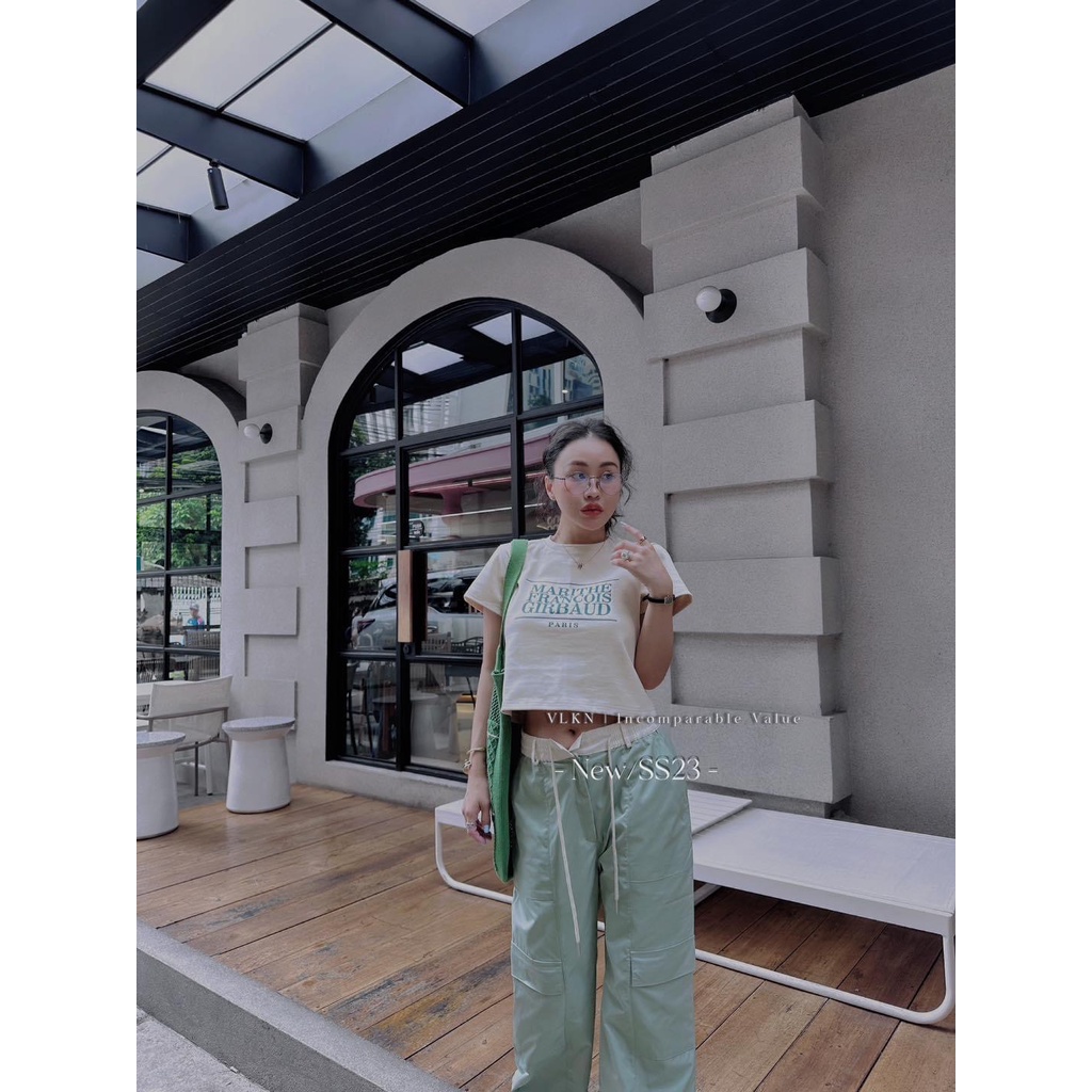 Áo phông crop.top Ma.ri.the