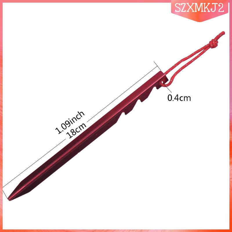 Cọc Giăng Lều Trại Kèm Túi Đựng Tiện Lợi