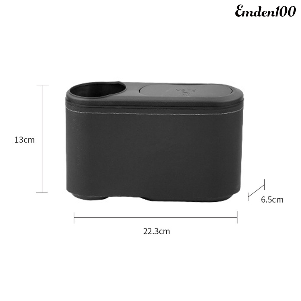 Thùng Rác Có Nắp Chống Nước Chống Rò Rỉ Tiện Dụng Cho Xe Hơi