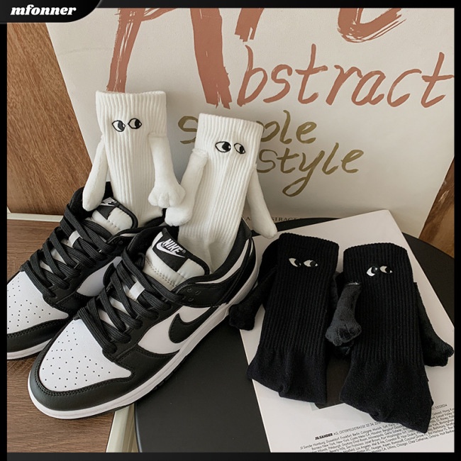 Tất Cotton Có Nam Châm In Hình Búp Bê 3D Sáng Tạo Vui Nhộn