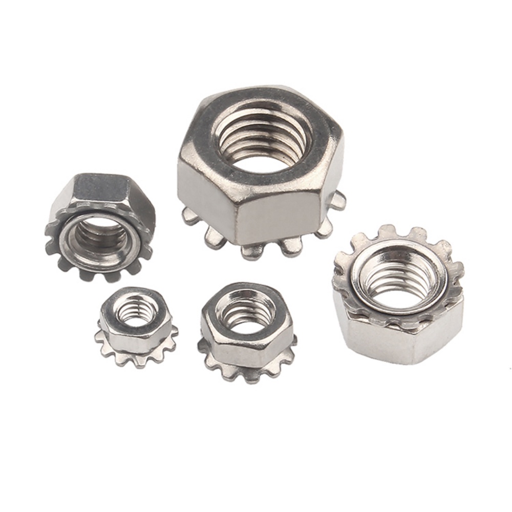 Đai Ốc Chữ K Bằng Thép Không Gỉ 304 Đa Chức Năng M3M4M6M5M8M10