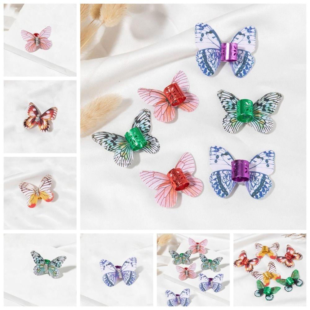 Vòng Bện Tóc Nhiều Màu Sắc Phong Cách Hip hop Độc Đáo DIY