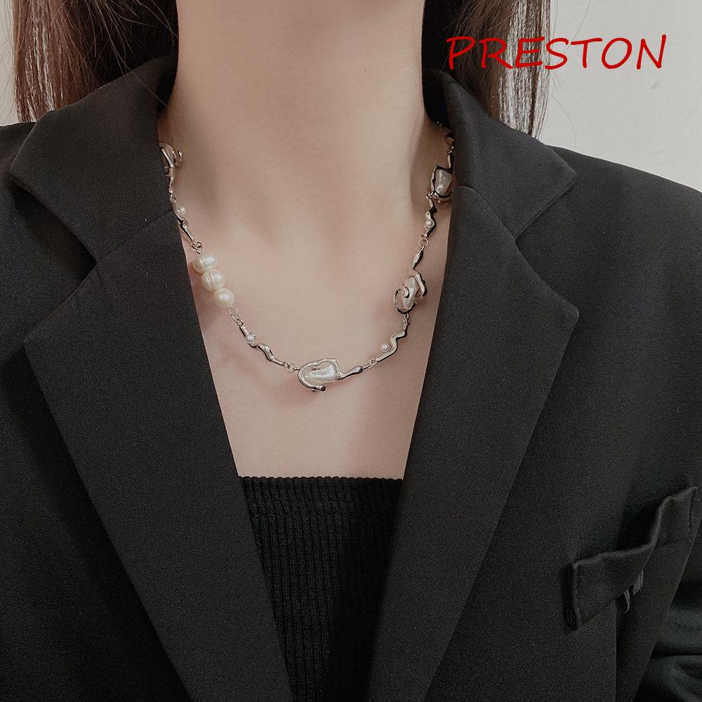 Vòng cổ Thép Titan Nhiều Lớp Phong Cách Retro Hàn Quốc Thanh Lịch Cho Nam